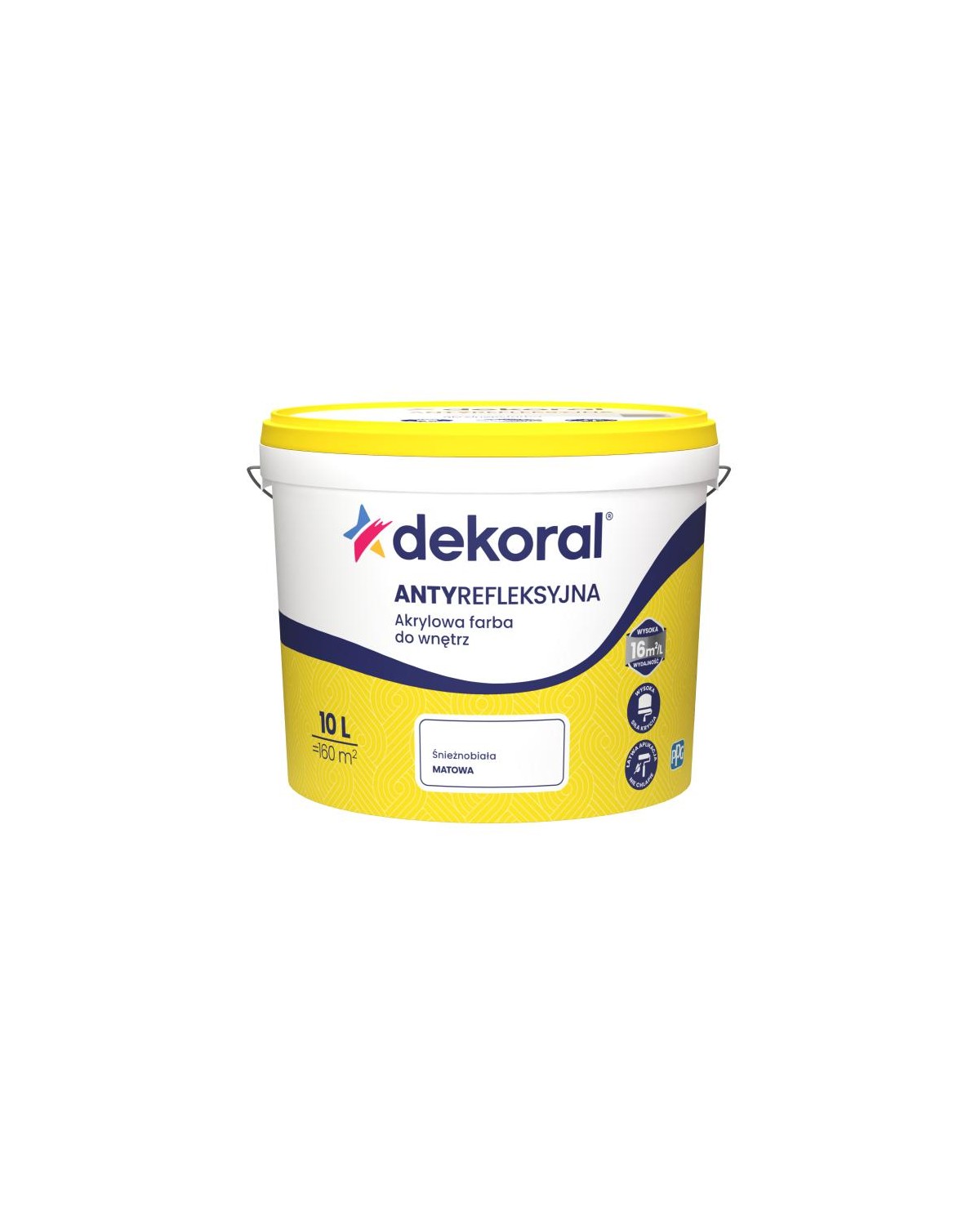 Farba akrylowa antyrefleksyjna Polinak Plus 10 L - DEKORAL Farba akrylowa antyrefleksyjna Polinak Plus 10 L - DEKORAL