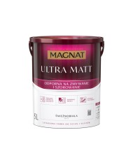 Farba lateksowa Ultra Matt 5L MAGNAT - Biała do ścian i sufitów