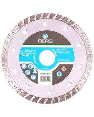 Tarcza diamentowa turbo STANDARD BERG 230 mm - cięcie na sucho i mokro