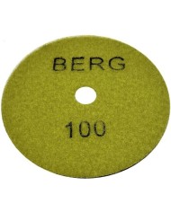 Dysk diamentowy BERG 125 mm gradacja 100 - polerski, czepny