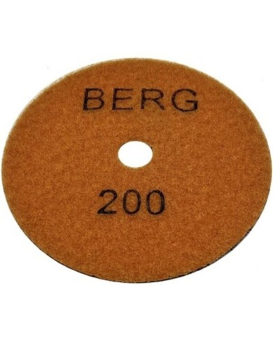 Dysk diamentowy BERG 125 mm gradacja 200 - polerski czepny Dysk diamentowy BERG 125 mm gradacja 200 - polerski czepny