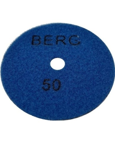 Dysk diamentowy BERG 125 mm gradacja 50 - polerski ciepny