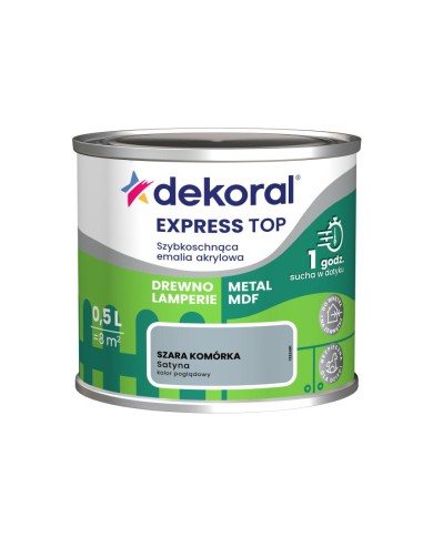 Emalia Szybkoschnąca Do Dzieła Szara Komórka 0,5 L - Wysoka Jakość