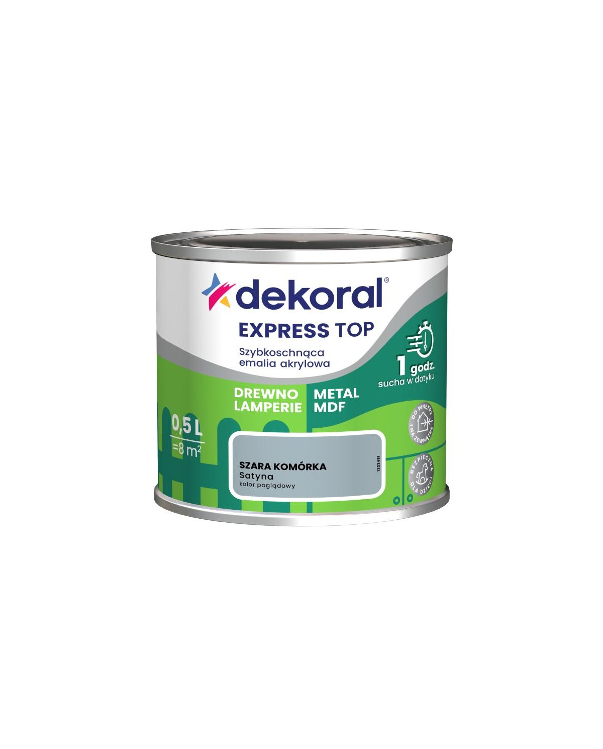 Emalia Szybkoschnąca Do Dzieła Szara Komórka 0,5 L - Wysoka Jakość