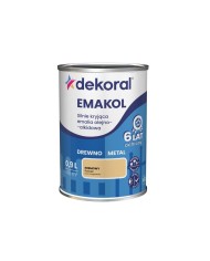 Emalia Ftalowa Emakol Strong Kremowy 0,9 L - DEKORAL Emalia Ftalowa Emakol Strong Kremowy 0,9 L - DEKORAL