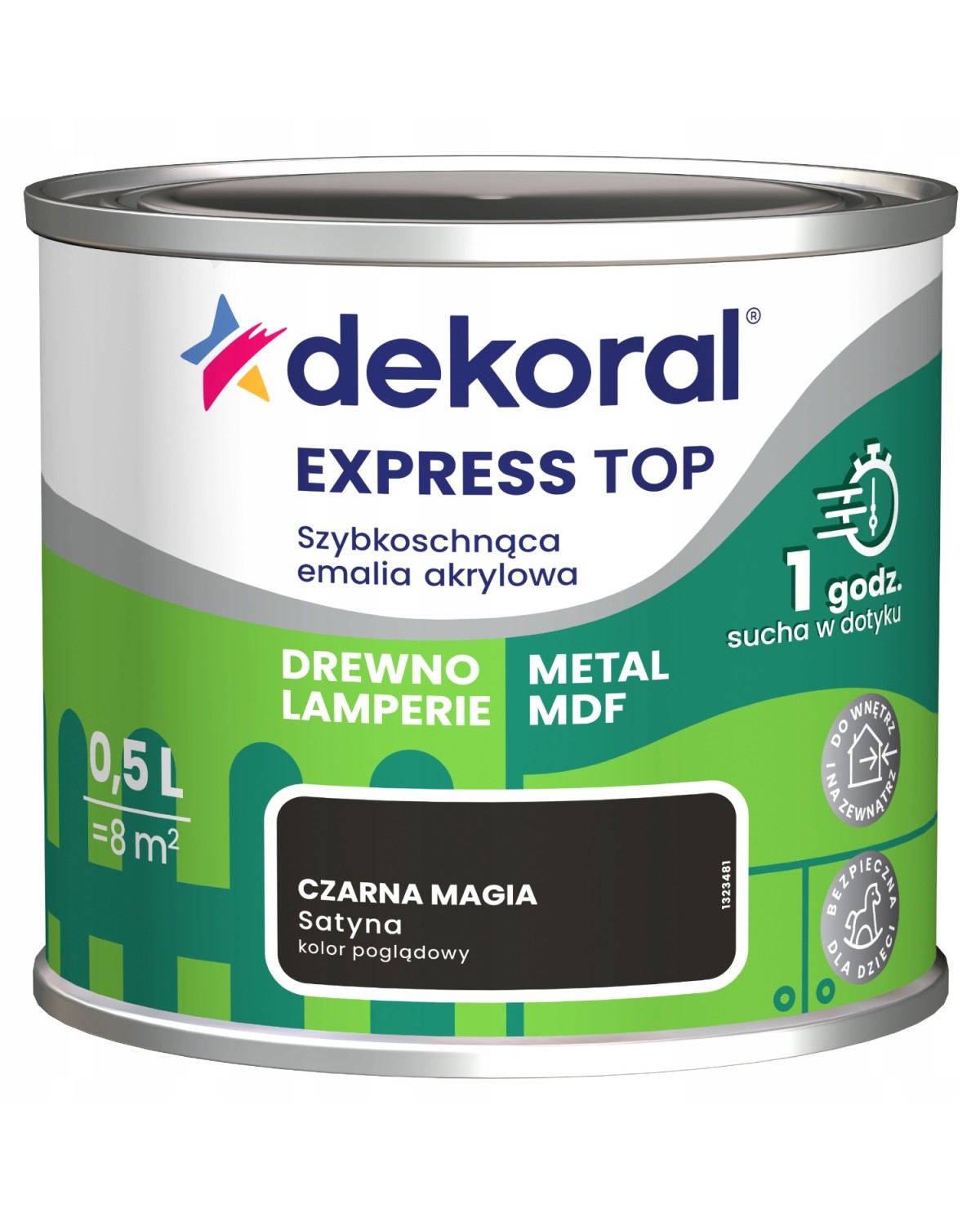 Emalia Szybkoschnąca Do Dzieła Czarna Magia 0,5 L - Wysoka Jakość