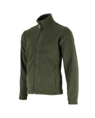 Stylowa bluza polarowa męska BARRY khaki - rozmiar L