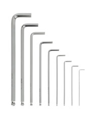 Klucze 6-kątne 10 mm imbusy z kulką - długie i wytrzymałe