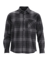 Koszula flanelowa "Square" szara M - styl i komfort w jednym