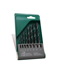 Wiertła do drewna Stalco 3-10mm - Zestaw 8 elementów