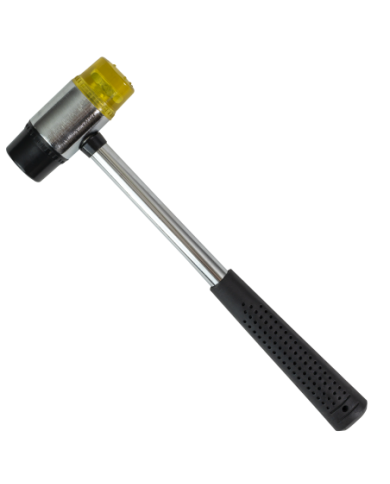 Młotek plastikowo-gumowy 35mm - idealny do precyzyjnych prac Młotek plastikowo-gumowy 35mm - idealny do precyzyjnych prac