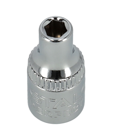 Nasadka sześciokątna 1/4" 12MM CrV - Wysoka jakość i trwałość Nasadka sześciokątna 1/4" 12MM CrV - Wysoka jakość i trwałość