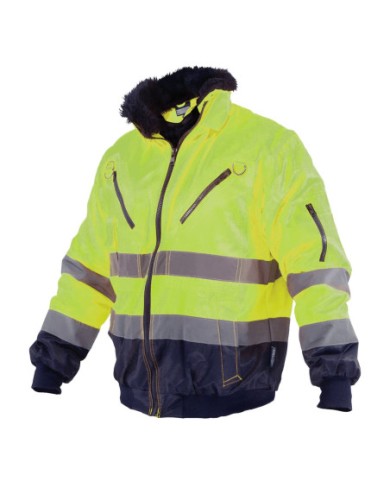 ODBLASKOWA KURTKA ROBOCZA HI-VIS ŻÓŁTA 'S' - Bezpieczeństwo i Styl ODBLASKOWA KURTKA ROBOCZA HI-VIS ŻÓŁTA 'S' - Bezpieczeństwo i Styl