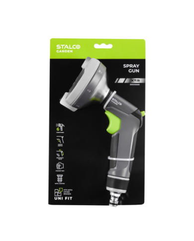 Pistolet zraszający 6-funkcyjny XTR STALCO GARDEN - Wydajność i Komfort Pistolet zraszający 6-funkcyjny XTR STALCO GARDEN - Wydajność i Komfort