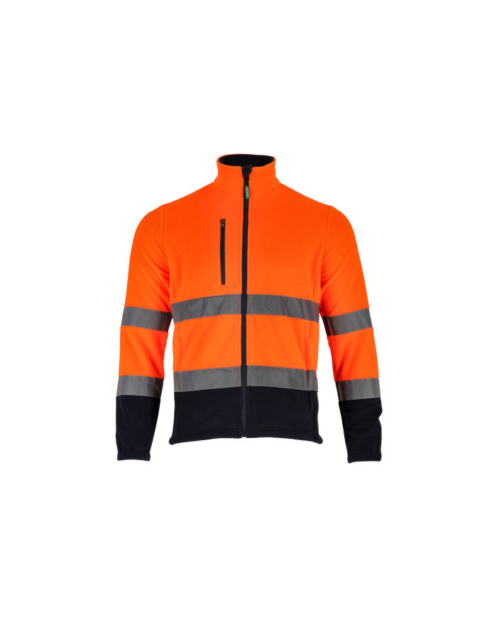 Polar męski BASIC NEON LINE XL pomarańczowy - wygoda i styl Polar męski BASIC NEON LINE XL pomarańczowy - wygoda i styl
