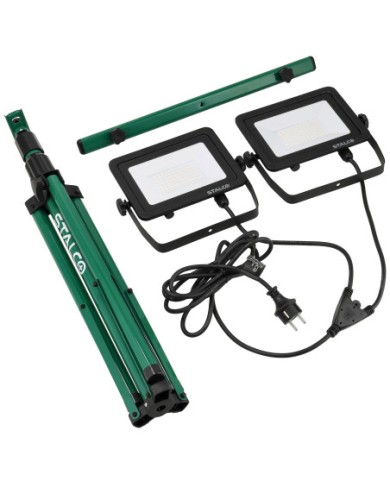 Reflektor budowlany 2x50W FLS-100W STALCO - Wydajność i Jakość