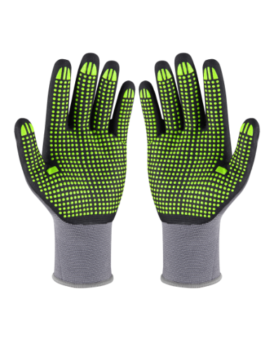 Rękawice nylonowe Nitrile Flex Dots 11" - STALCO Perfect Rękawice nylonowe Nitrile Flex Dots 11" - STALCO Perfect