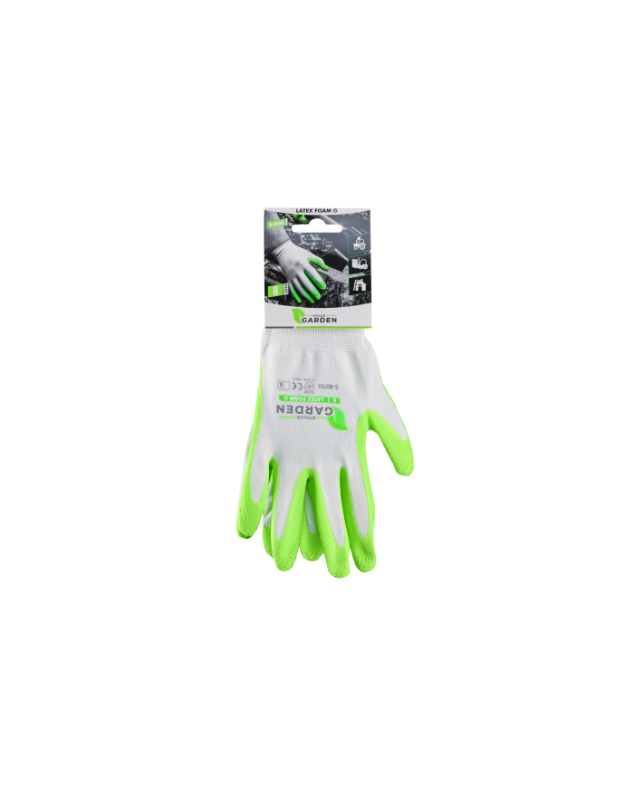 Rękawice poliestrowe "Latex Foam G" 6 - Wysoka jakość i komfort