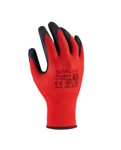 Rękawice poliestrowe S-LATEX R 10" - Wysoka jakość i komfort Rękawice poliestrowe S-LATEX R 10" - Wysoka jakość i komfort