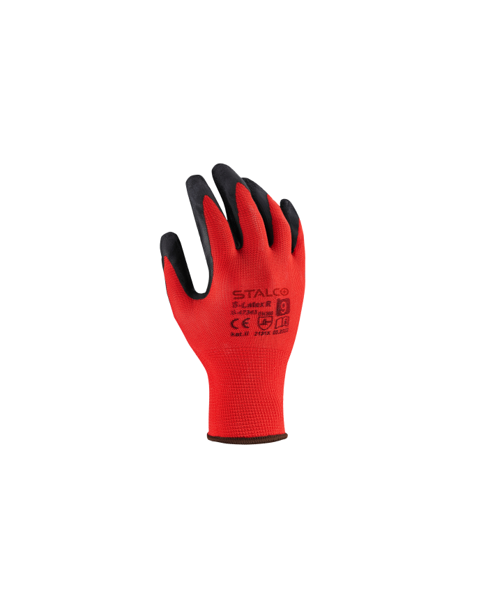 Rękawice poliestrowe S-LATEX R 10" - Wysoka jakość i komfort