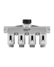 Rozdzielacz poczwórny XTR STALCO GARDEN - Wydajne nawadnianie