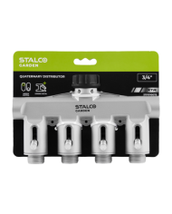 Rozdzielacz poczwórny XTR STALCO GARDEN - Wydajne nawadnianie
