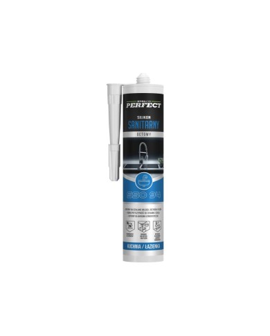 Silikon sanitarny octowy bezbarwny STALCO PERFECT 280 ml - SSO 94 Silikon sanitarny octowy bezbarwny STALCO PERFECT 280 ml - SSO 94
