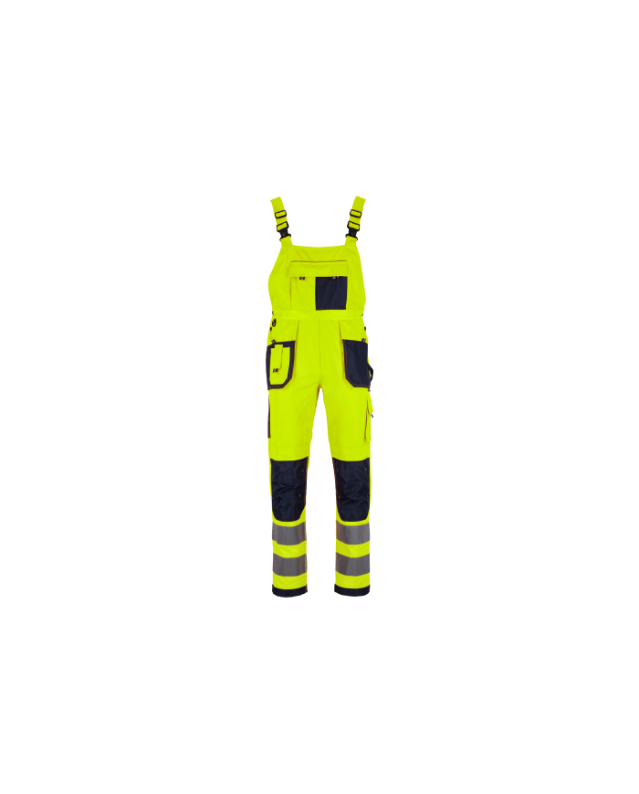 Spodnie ogrodniczki żółte BASIC Neon Line "XL" - Styl i komfort