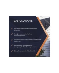 Taśma Dekarska BIT Tytan Alum 150mm x 10m - Wysoka Jakość