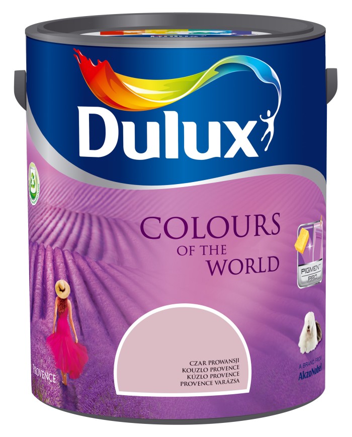 AKZO DULUX KŚ Czar Prowansji 5L - Farba do wnętrz AKZO DULUX KŚ Czar Prowansji 5L - Farba do wnętrz
