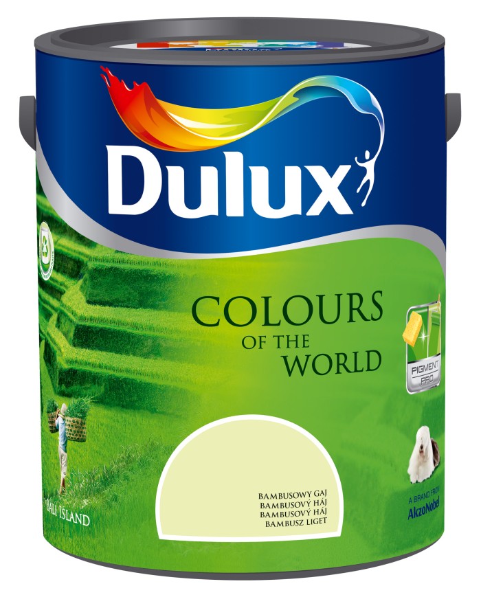 AKZO DULUX KŚ Bambusowy Gaj 5L - Farba do wnętrz AKZO DULUX KŚ Bambusowy Gaj 5L - Farba do wnętrz