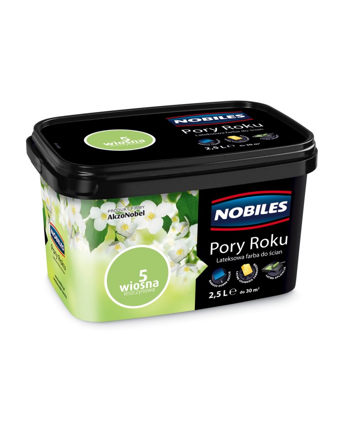 AKZO Pory Roku Wiosna Leszczynowa 2,5L - Farba do wnętrz AKZO Pory Roku Wiosna Leszczynowa 2,5L - Farba do wnętrz
