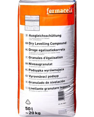 Podsypka wyrównawcza 0/4 mm 20kg FERMACELL - Worek 50L Podsypka wyrównawcza 0/4 mm 20kg FERMACELL - Worek 50L