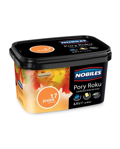 AKZO Pory Roku Jesień Dyniowa 2,5L - Farba do wnętrz AKZO Pory Roku Jesień Dyniowa 2,5L - Farba do wnętrz