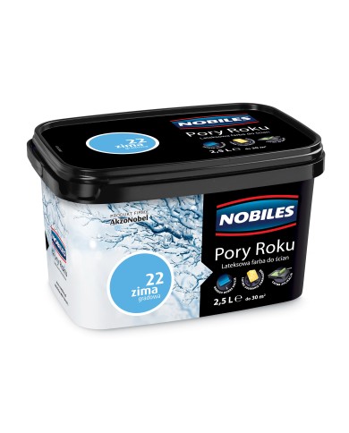 AKZO Pory Roku Zima Gradowa 2,5L - Farba do wnętrz 5127451 AKZO Pory Roku Zima Gradowa 2,5L - Farba do wnętrz 5127451
