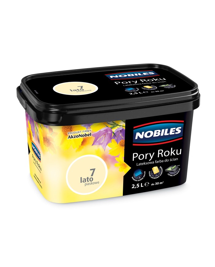 AKZO Pory Roku Lato Piaskowe 2,5L - Farba do wnętrz