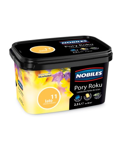 AKZO Pory Roku Lato Słonecznikowe 2,5L - Farba do wnętrz AKZO Pory Roku Lato Słonecznikowe 2,5L - Farba do wnętrz