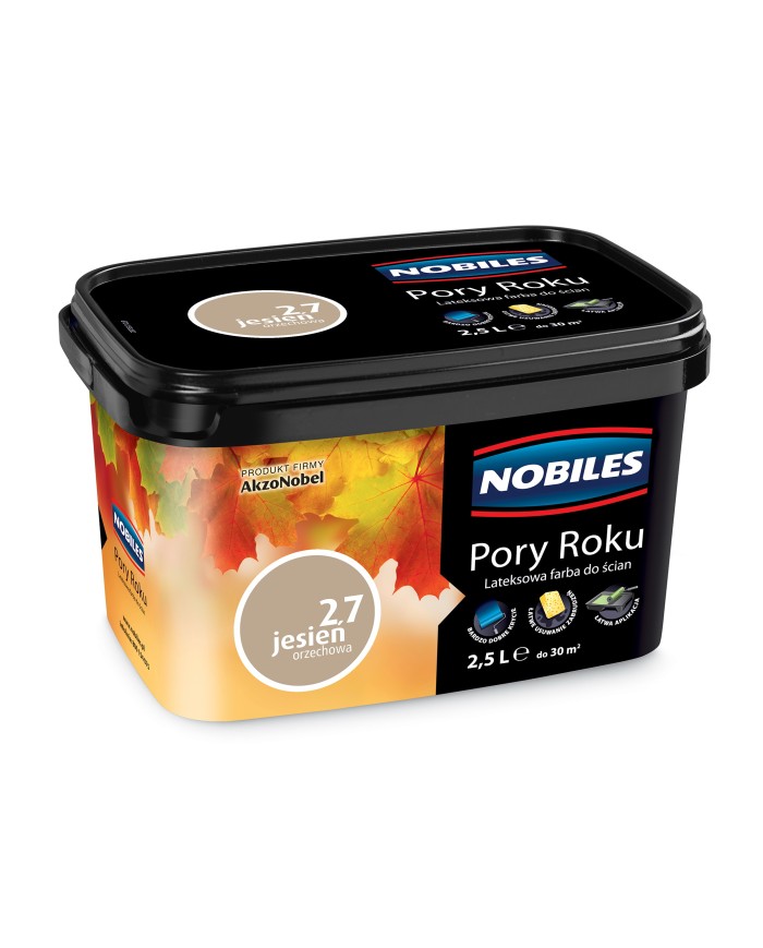 AKZO Pory Roku Jesień Orzechowa 2,5L - Farba do wnętrz