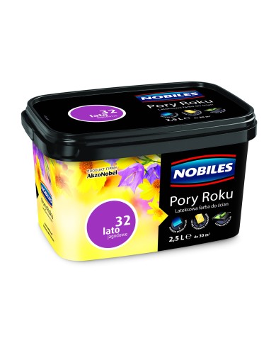 AKZO Pory Roku Lato Jagodowe 2,5L - Farba do wnętrz AKZO Pory Roku Lato Jagodowe 2,5L - Farba do wnętrz
