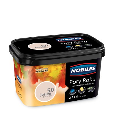 AKZO Pory Roku Jesień 2,5L - Farba do wnętrz 5218359 AKZO Pory Roku Jesień 2,5L - Farba do wnętrz 5218359