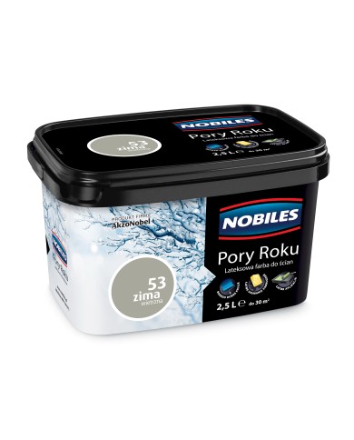 AKZO Pory Roku Zima Wietrzna 2,5L - Farba do wnętrz AKZO Pory Roku Zima Wietrzna 2,5L - Farba do wnętrz