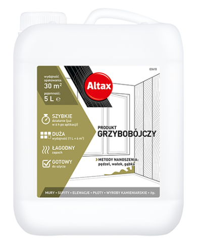 ALTAX Grzybobójczy Produkt 5L - Skuteczna Ochrona Roślin ALTAX Grzybobójczy Produkt 5L - Skuteczna Ochrona Roślin