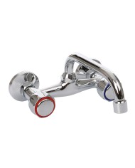 Bateria PSB Luna umywalkowa ścienna dwuuchwytowa - elegancja i funkcjonalność