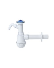 Syfon zlewu butelkowy fi 50mm z wyjściem do pralki/zmywarki