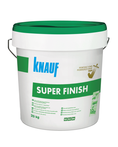 Masa szpachlowa KNAUF Super Finish 20kg - Wysoka jakość! Masa szpachlowa KNAUF Super Finish 20kg - Wysoka jakość!