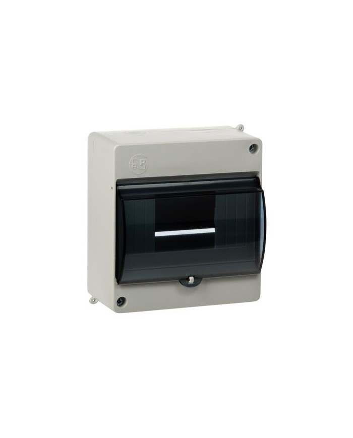 Obudowa bezpiecznikowa MINI S6 PE+N IP30 - Biała/Dymna szyba Obudowa bezpiecznikowa MINI S6 PE+N IP30 - Biała/Dymna szyba