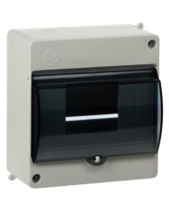 Obudowa bezpiecznikowa MINI S6 PE+N IP30 - Biała/Dymna szyba Obudowa bezpiecznikowa MINI S6 PE+N IP30 - Biała/Dymna szyba