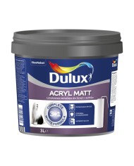AKZO ACRYL MATT BIAŁA 3L - Wysokiej Jakości Farba do Wnętrz AKZO ACRYL MATT BIAŁA 3L - Wysokiej Jakości Farba do Wnętrz