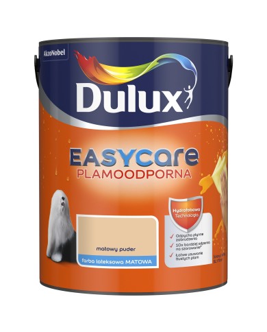 AKZO DULUX EASY CARE Matowy puder 5L - Wysoka jakość farby AKZO DULUX EASY CARE Matowy puder 5L - Wysoka jakość farby