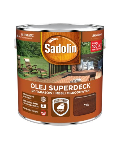 AKZO NOWY SADOLIN SUPERDECK Tek 33 - Farba 2,5L do Drewna AKZO NOWY SADOLIN SUPERDECK Tek 33 - Farba 2,5L do Drewna